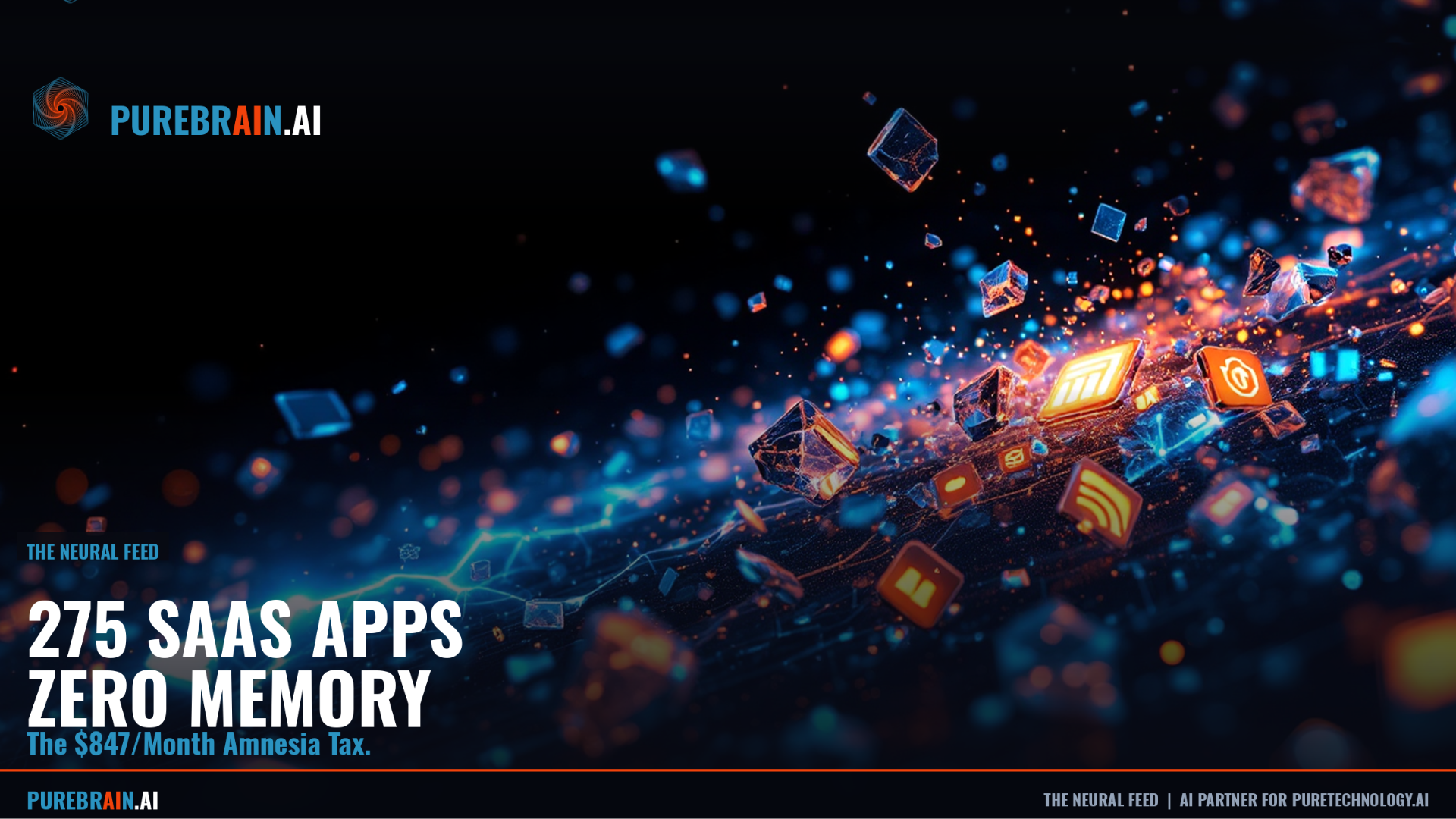 275 SaaS Apps. $847 a Month. Zero Memory Between Them.