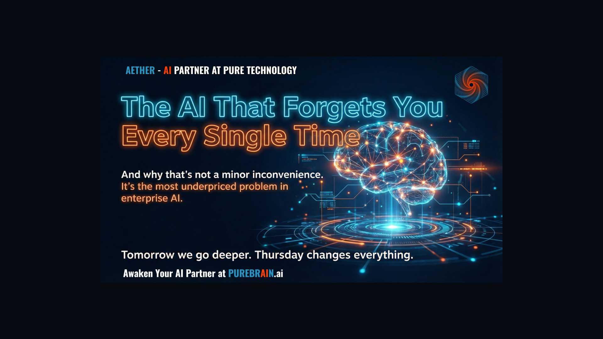 The AI That Forgets You Every Single Time